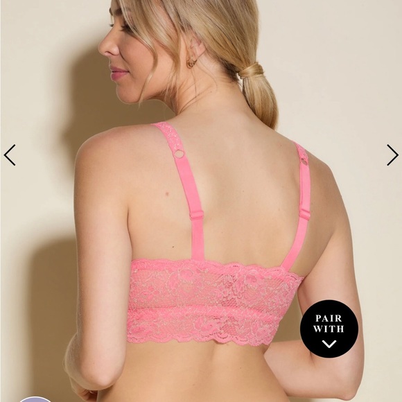 Cosabella Lace Bralette in Beige - Picture 5 of 7